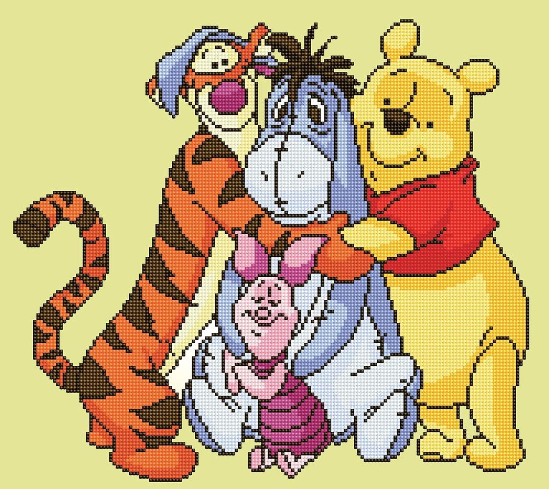 Diamond Dotz Disney Winnie the Pooh y sus amigos